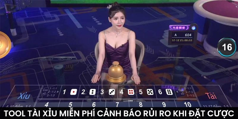 Tool tài xỉu miễn phí có thể cảnh báo rủi ro khi đặt cược